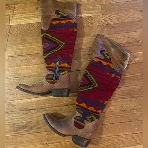 Cabal Blanket boots Freebird x Steven